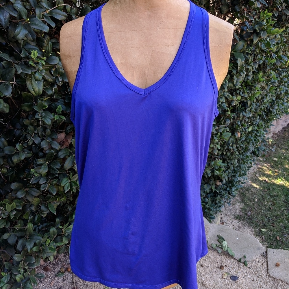Purple Under Armour tank
